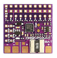 Конвертер, преобразователь сигнала ELRS CRSF-PWM Converter, CRSF-PWM-C. 10 выходов ШИМ PWM.