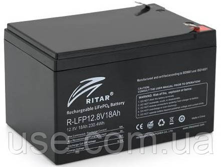 АКБ для скутерів 12V, 12В, 12Вольт, 18 Ah, ампер годин, ач, AGM, LiFePO4, для електроскутера