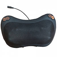 Массажер, массажная роликовая подушка для дома и машины Massage pillow CHM-8028 3 режима скорости Чёрная ht