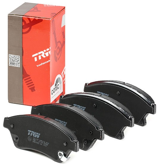 Передні гальмівні колодки Шевроле Круз J300, J305, J308, Авео T300, Опель Астра J (13412272) TRW GDB1843, фото 1