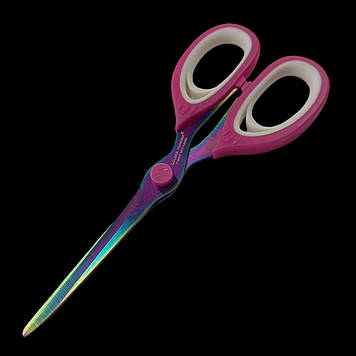 Кравецькі ножиці Golden Phoenix, 18 см, рожеві