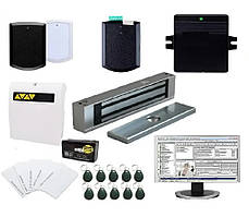 Комплект системи контролю доступу та обліку робочого часу за картками