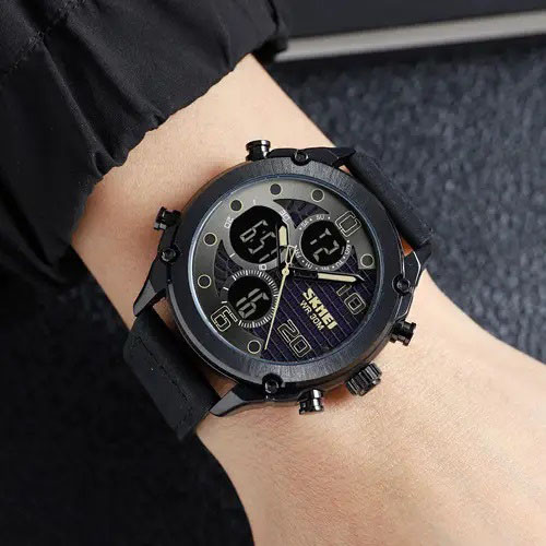 Чоловічі годинники з шикарним зовнішнім виглядом, Оригінальні чоловічі наручні годинники хорошої якості CL-12, фото 1