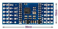 Конвертер, преобразователь сигнала ELRS CRSF-PWM Converter, CRSF-PWM-V10. 10 выходов ШИМ PWM