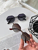 Женские солнцезащитные очки 6-угольные no logo в разных цветах