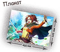 Shingeki no Kyojin (Attack on Titan) - аниме постер