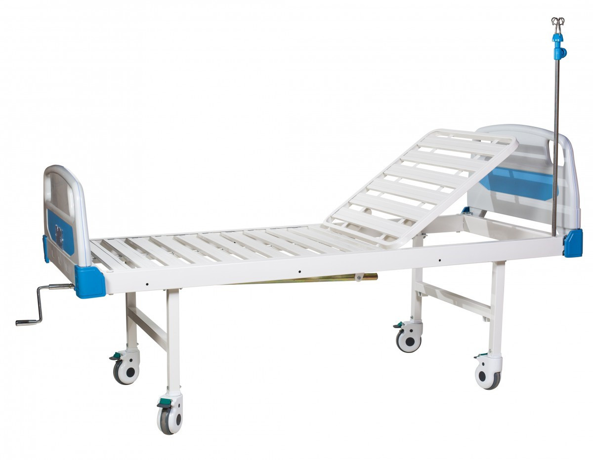 Ліжко лікарняне "БІОМЕД" FB-23 (2-секційне, механічне), фото 1