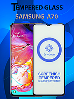 Защитное стекло для Samsung A70 , Самсунг А70 ( Premium Tempered 6D Glass )