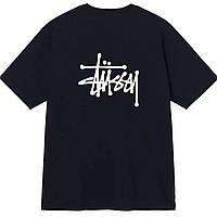 Черная футболка стуси | Черная футболка stussy