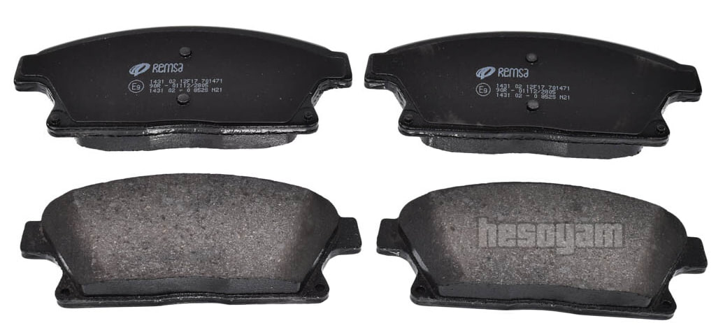 Передні колодки Мока, Астра J, Зафіра С, Круз, Орландо, Вольт (13301234) Remsa 1431.02, фото 1