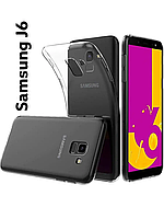 Силиконовый чехол Samsung J600 , Прозрачный чехол Samsung J600