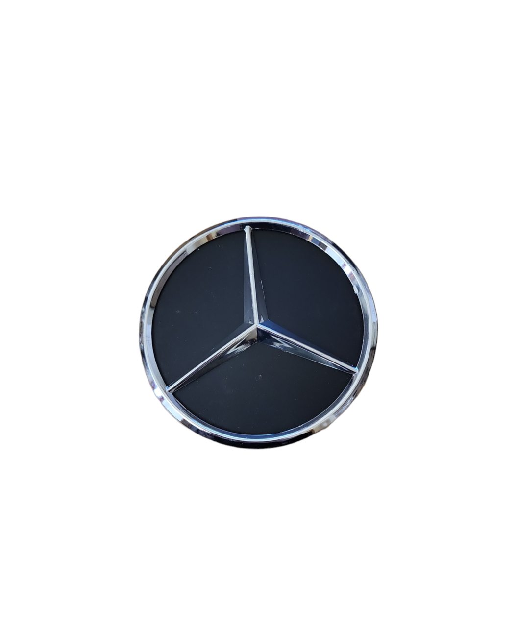 Ковпачки, заглушки на диски Mercedes-Benz 75 мм / 72 мм чорні 1 шт