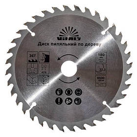Диск пиляльний Vitals для дерева 180x22.2/20, ATB 36 — MegaLavka