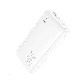 Портативний зарядний пристрій HOCO J87A Tacker PD20W+QC3.0 power bank(20000mAh) White