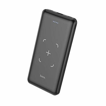 Портативний зарядний пристрій HOCO J50 Surf wireless charging mobile power bank(10000mAh) Black