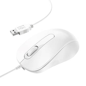 Миша BOROFONE BG4 Business wired mouse White