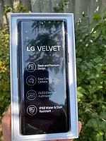 Смартфон LG Velvet G9 6/128Gb 5G Black, 1sim, 6,7" P-OLED, 48+8+5/16 Мп, 4300 mAh