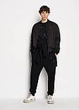 Чоловічий спортивний костюм Armani CK7690 чорний L, XL, XXL, фото 4