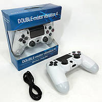 Джойстик DOUBLESHOCK для PS 4, игровой беспроводной геймпад PS4/PC аккумуляторный джойстик. KC-948 Цвет: белый