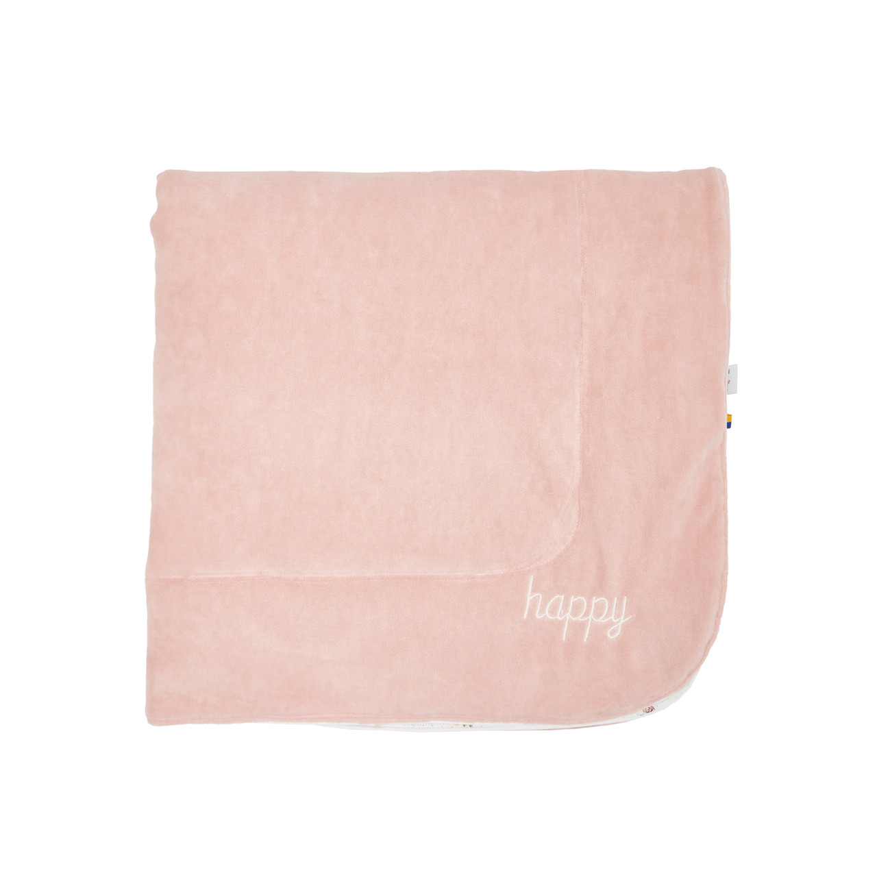 Плед Twins Happy 90х90 см, powder pink, пудра