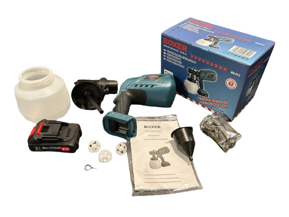 Фарбопульт аккумуляторный BOXER BX-213 (4 сопла)