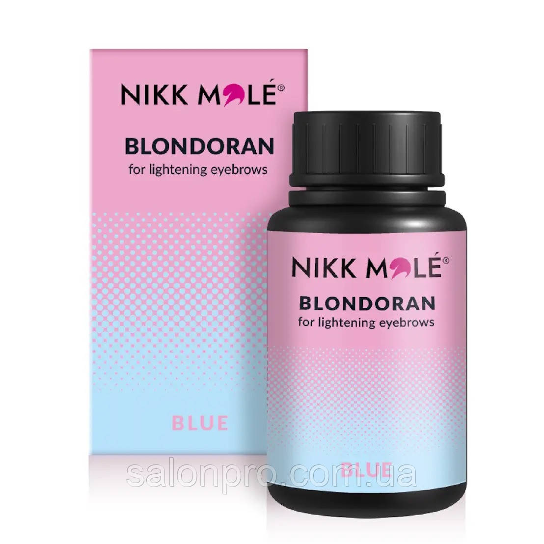 Nikk Mole Blondoran Blue — просвітлювальна пудра для брів, 20 г