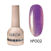 Lukum Nayada Collection Gel Polish No02 — гель-лак з ефектом втрання, 10 мл