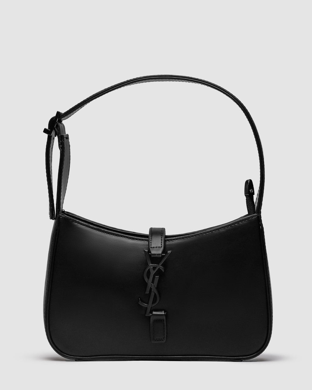 Жіноча сумка Ів Сен Лоран чорна Yves Saint Laurent Hobo Total Black