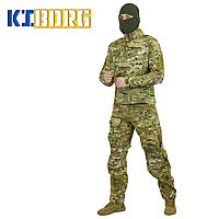 Форма мультикам с наколенниками и наплечниками, тактический костюм для военослужащих зсу