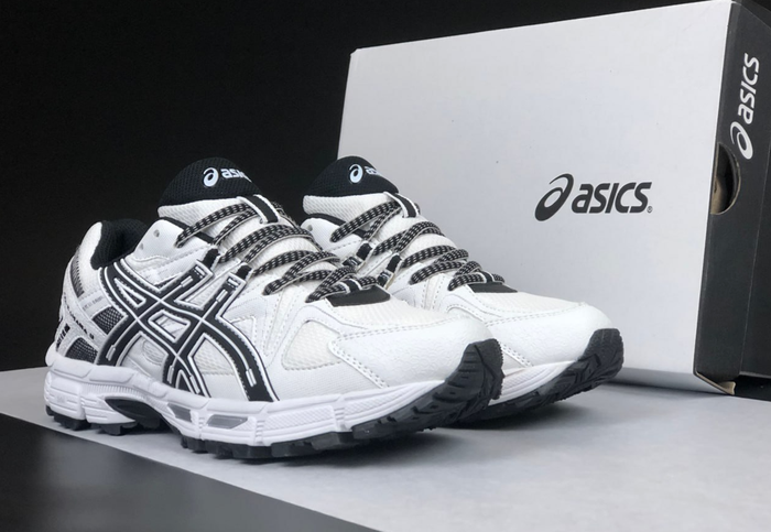 Мужские кроссовки Asics Gel-Kahana 8 White Black Обувь Асикс Гель ...