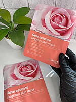 Маска тканевая для лица с экстрактом свежей розы Bioaqua