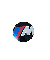 Эмблема на капот. багажник BMW M 78 мм на скотче