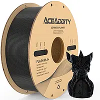 Качественный филамент Aceaddity Flash PLA+ 1 КГ ЧЕРНЫЙ 699 грн/кг