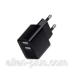 Адаптер живлення (USB заряджання) HAVIT H131P, 2.1 А, black, фото 1