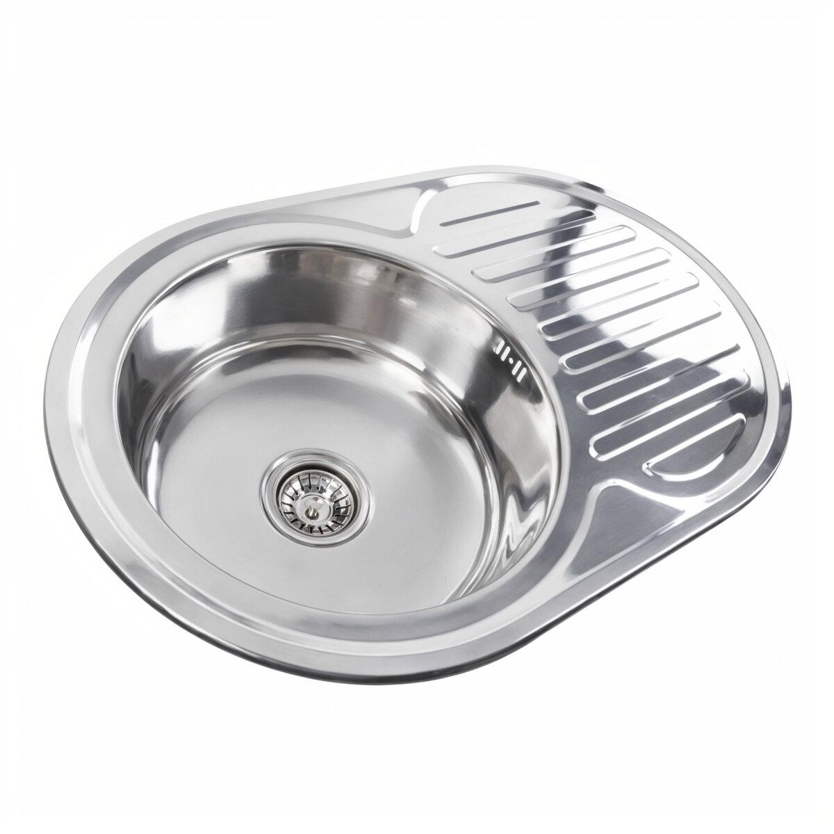 Кухонна мийка Platinum 7750 Polish 0,8 мм