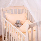 Комплект дитячої постільної білизни Совенятко" Поплін, фото 2