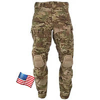 Военные штаны огнеупорные Б/У Army Combat Pants Мультикам под вставные наколенники USA