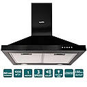 Витяжка LAZIO 60 BK (1000) LED, фото 2