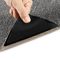 Угловые держатели для ковров на липучках Ruggies Набор липучек для паласа, 4 шт.