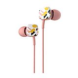 Навушники-гарнітура внутрішньоканальні (вакуумні) HAVIT HV-E58P, pink, фото 2