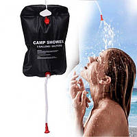 Переносний мобільний літній Душ для дачі Camp Shower Літній туристичний душ для кемпінгу на 20 л V&A