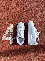 Женские стильные демисезонные кроссовки белые Nike Air Force 1 Classic White Premium , качественные
