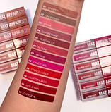 Bellaoggi МАТОВАЯ РІДКА ПОМАДА  MAT AFFAIR 12H 02 UNDRESSED, фото 3