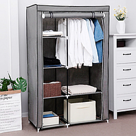 Тканевый шкаф для вещей Storage Wardrobe 88105 складной гардероб 2 секции, 105 х 45 х 170 см