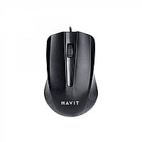 Мышь проводная HAVIT HV-MS4255 USB, blue