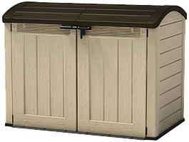 Госпблок садовий пластиковий Keter Store-It-Out Ultra 2000 л для зберігання речей капучино 17199414