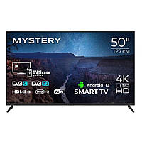 Телевізор MYSTERY Smart MTV-5060UDT2 Ultra HD Android 13