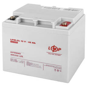 Акумулятор гелевий LogicPower LPM-GL 12 V — 45 Ah (LP20269)