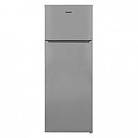 Холодильник с верхней морозильной камерой HEINNER HF-V213SF+ серебристый