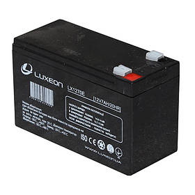 Акумуляторна батарея мультигелева LUXEON LX1270E 12V-7Ah